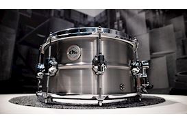 DS DRUM - STEEL 13x07" SNAREDRUM - SATIN FINISH